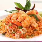 ข้าวผัดต้มยำกุ้ง